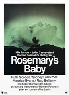 Rosemary&#039;s Baby - Danish Movie Poster (xs thumbnail)