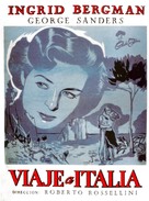 Viaggio in Italia - Cuban Movie Poster (xs thumbnail)