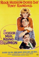 Send Me No Flowers - German Movie Poster (xs thumbnail)