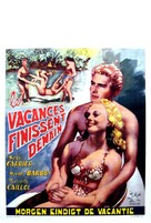 Les vacances finissent demain - Belgian Movie Poster (xs thumbnail)