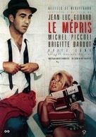 Le m&eacute;pris - Dutch Movie Poster (xs thumbnail)