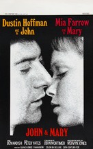 John and Mary - Belgian Movie Poster (xs thumbnail)