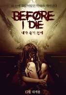 Before I Die - South Korean Movie Poster (xs thumbnail)