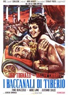 I baccanali di Tiberio - Italian Movie Poster (xs thumbnail)