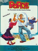 Popeye - German Movie Poster (xs thumbnail)