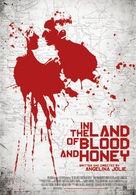 In the Land of Blood and Honey - Dutch Movie Poster (xs thumbnail)