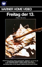 Friday the 13th - German VHS movie cover (xs thumbnail)