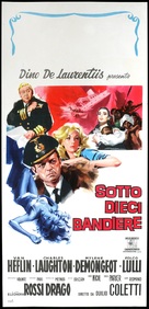 Sotto dieci bandiere - Italian Movie Poster (xs thumbnail)