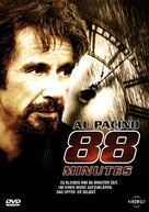 88 Minutes - Swiss DVD movie cover (xs thumbnail)