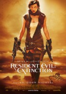 Resident Evil: Extinction - German Theatrical movie poster (xs thumbnail)