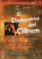 Forbrydelsens element - Spanish Movie Cover (xs thumbnail)