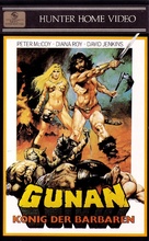 Gunan il guerriero - German VHS movie cover (xs thumbnail)