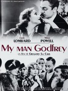 My Man Godfrey - French Re-release movie poster (xs thumbnail)
