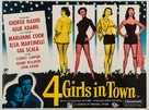 Four Girls in Town - British Movie Poster (xs thumbnail)