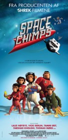 Space Chimps - Danish Movie Poster (xs thumbnail)