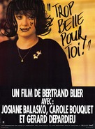 Trop belle pour toi - French Movie Poster (xs thumbnail)
