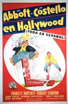 Abbott and Costello in Hollywood - Spanish Movie Poster (xs thumbnail)