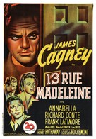 13 Rue Madeleine - Spanish Movie Poster (xs thumbnail)
