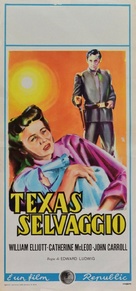 The Fabulous Texan - Italian Movie Poster (xs thumbnail)