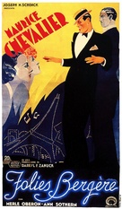Folies Berg&egrave;re de Paris - Italian Movie Poster (xs thumbnail)