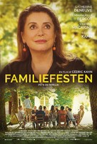 F&ecirc;te de famille - Danish Movie Poster (xs thumbnail)