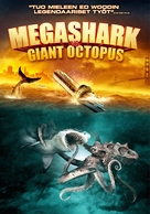 Mega Shark vs. Giant Octopus - Finnish DVD movie cover (xs thumbnail)