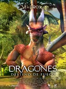 Dragones: destino de fuego - Mexican Movie Poster (xs thumbnail)