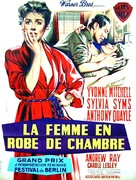 Woman in a Dressing Gown - French Movie Poster (xs thumbnail)
