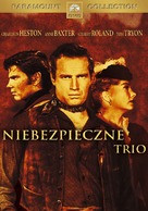 Three Violent People - Polish DVD movie cover (xs thumbnail)