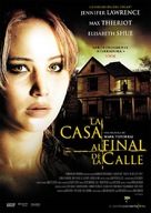 House at the End of the Street - Spanish DVD movie cover (xs thumbnail)