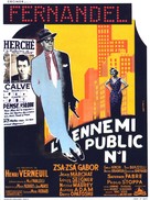 L&#039;ennemi public n&deg;1 - French Movie Poster (xs thumbnail)