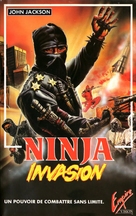 Ninja Destroyer - French VHS movie cover (xs thumbnail)