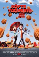 Cloudy with a Chance of Meatballs - Turkish Movie Poster (xs thumbnail)