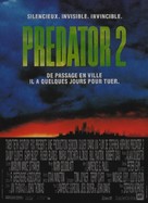 Predator 2 - French Movie Poster (xs thumbnail)