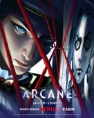 &quot;Arcane: League of Legends&quot; - Turkish Movie Poster (xs thumbnail)