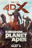 Kingdom of the Planet of the Apes - British Movie Poster (xs thumbnail)