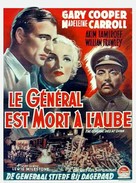 The General Died at Dawn - Belgian Movie Poster (xs thumbnail)