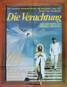 Le m&eacute;pris - German Movie Poster (xs thumbnail)