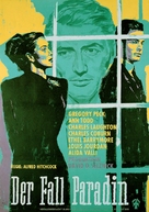 The Paradine Case - German Movie Poster (xs thumbnail)