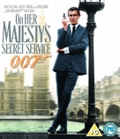 On Her Majesty&#039;s Secret Service - British Blu-Ray movie cover (xs thumbnail)