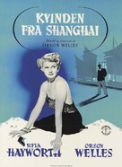 The Lady from Shanghai - Danish Movie Poster (xs thumbnail)