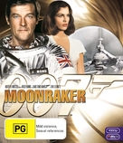Moonraker - Australian Blu-Ray movie cover (xs thumbnail)