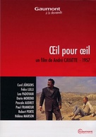 Oeil pour oeil - French DVD movie cover (xs thumbnail)