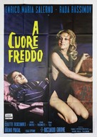 A cuore freddo - Italian Movie Poster (xs thumbnail)