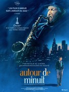 &#039;Round Midnight - French Re-release movie poster (xs thumbnail)