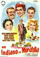 Un indiano en Moratilla - Spanish Movie Poster (xs thumbnail)
