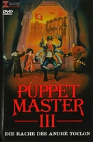 Puppet Master III: Toulon&#039;s Revenge - German DVD movie cover (xs thumbnail)