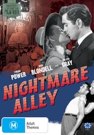 Nightmare Alley - Australian DVD movie cover (xs thumbnail)
