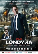 London Has Fallen - Czech Movie Poster (xs thumbnail)