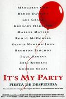 It&#039;s My Party - Spanish Movie Poster (xs thumbnail)